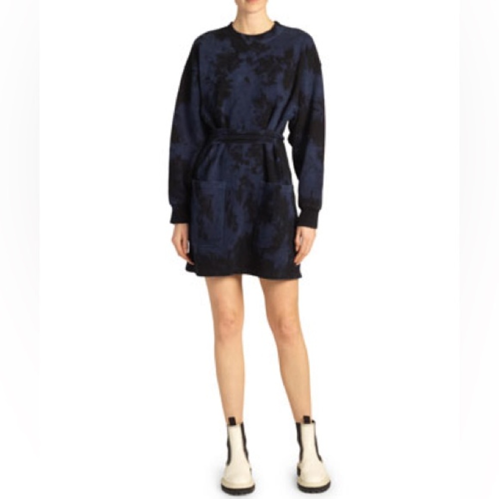 Proenza Schouler White Label (PSWL) Tie Dye Sweater Dress.